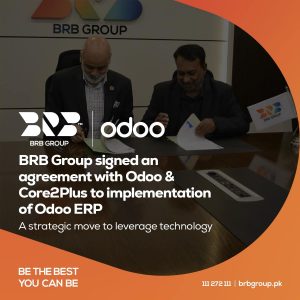 Agreement Signing Ceremony between BRB and Odoo & Core2Plus for the implementation of Odoo ERP​